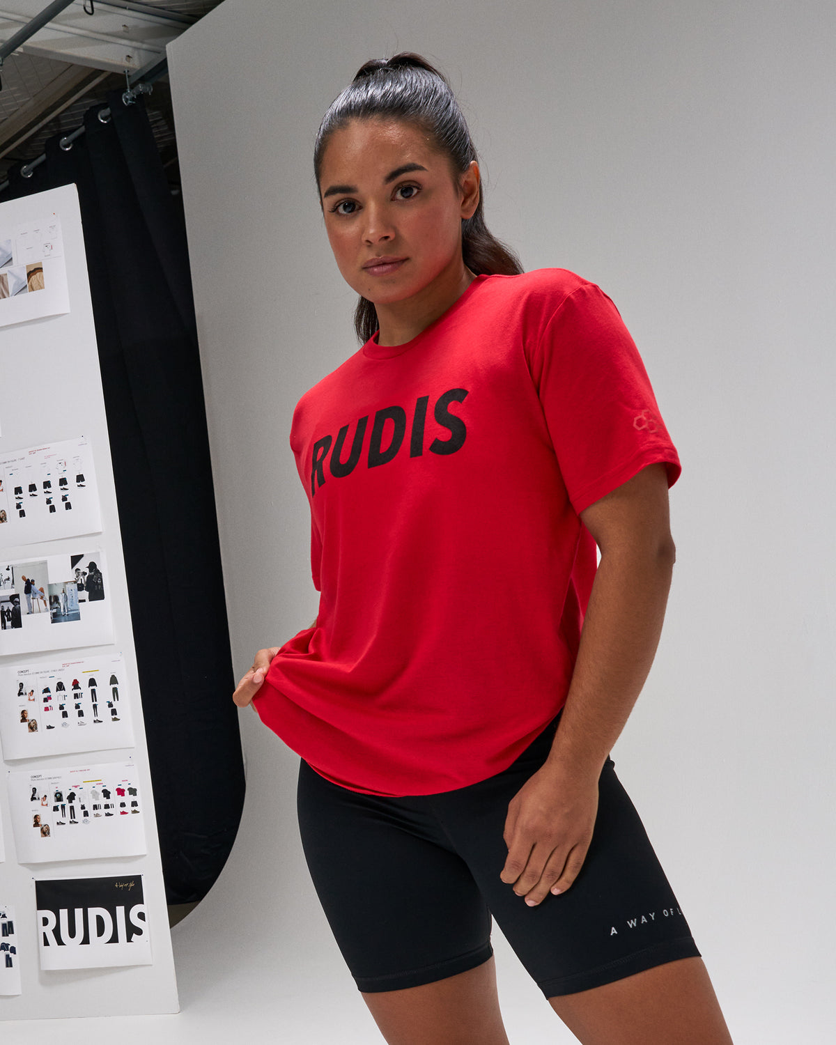 T-shirt super doux RUDIS Wordmark Elite