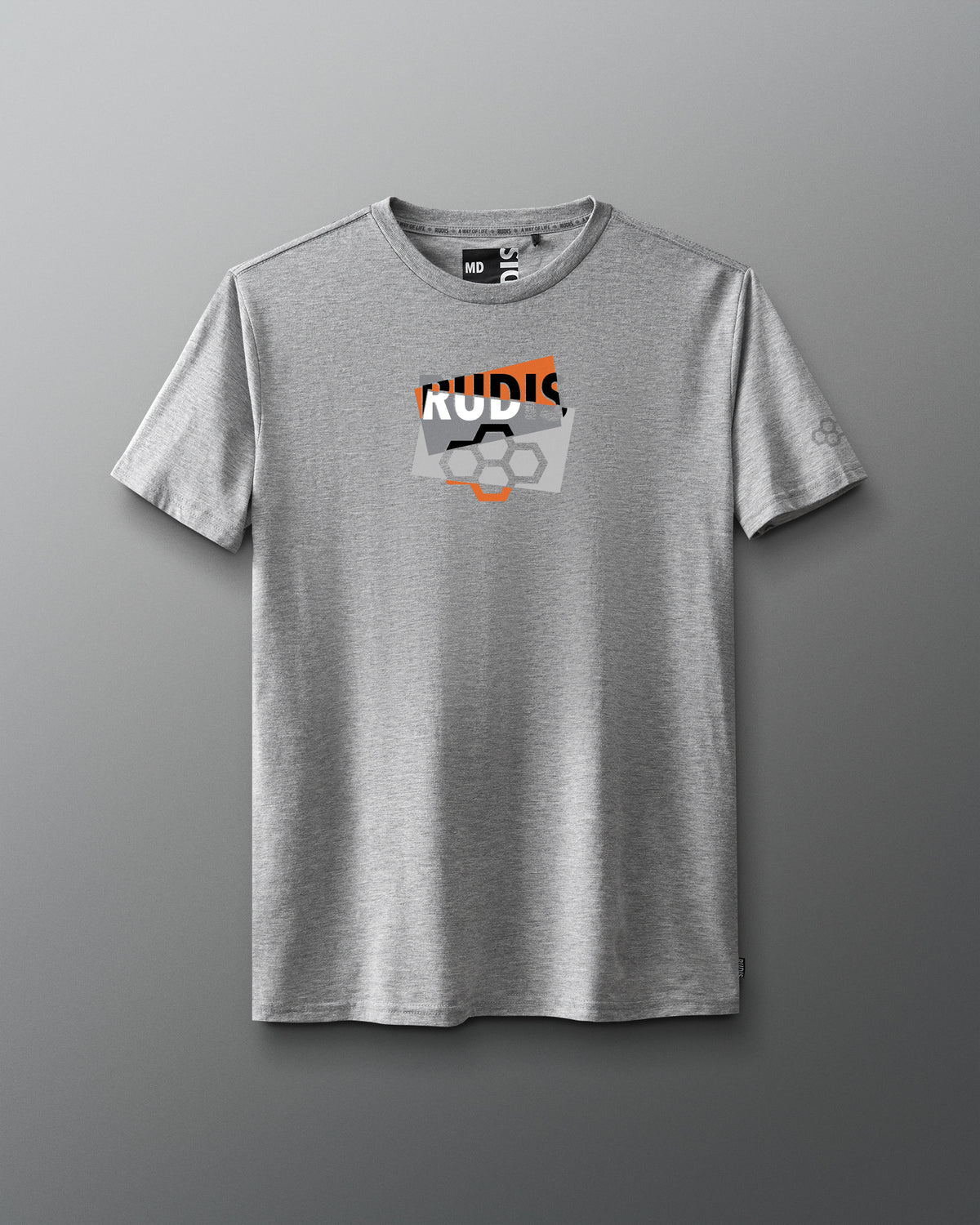 T-shirt abstrait de marque