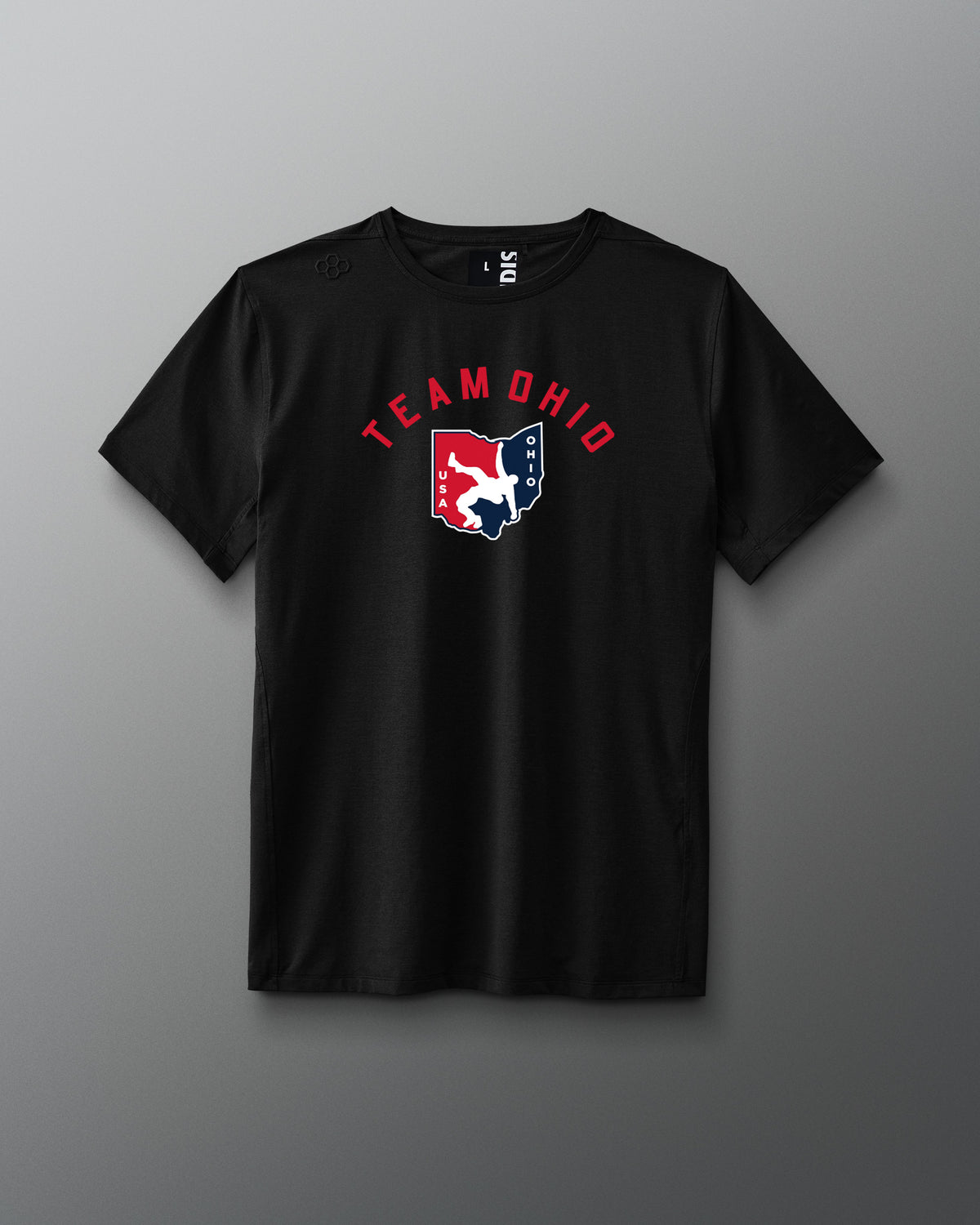 T-shirt chiné avec logo Arch Performance de l'Ohio USA