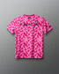 T-shirt camouflage sublimé avec logo de lutte