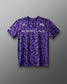 T-shirt camouflage sublimé avec logo de lutte