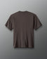 Brown t-shirt on a gray background