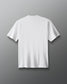 White t-shirt on a gray background