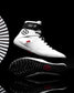 RUDIS Samurai Speed wrestling shoes All In colorway in white with black accents built for speed, agility, and consistent traction in every position