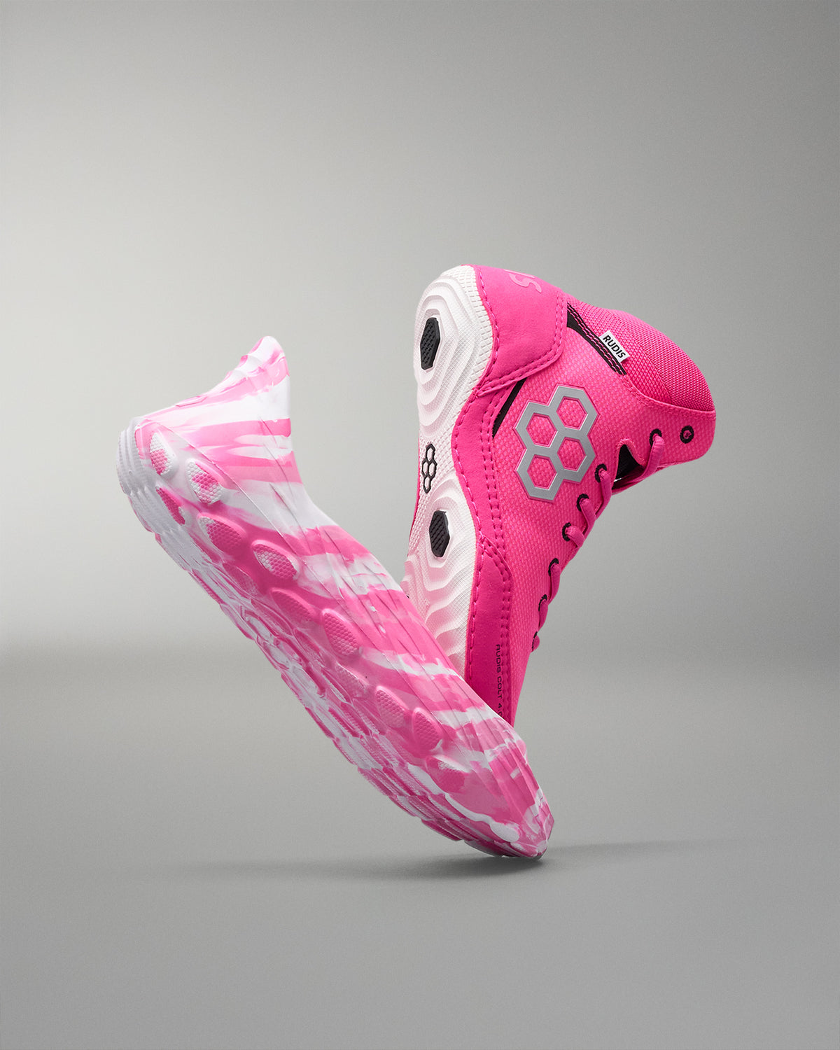 RUDIS Wrestling Shoe Covers - Pink Camo