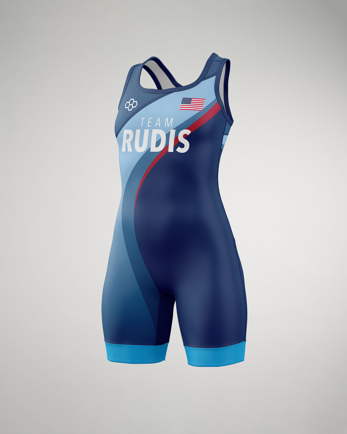 Maillot de lutte pour femmes Team RUDIS Smooth Operator Elite 2.0