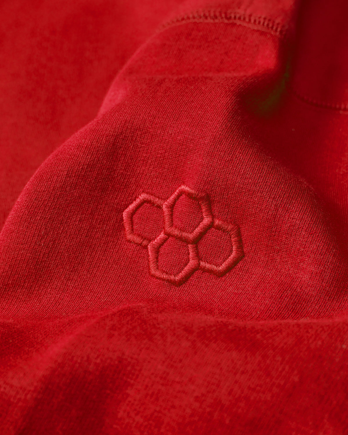 Comfort Fleece Crewneck - Red