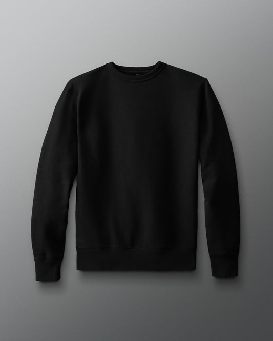 RUDIS Comfort Fleece Crewneck - Black