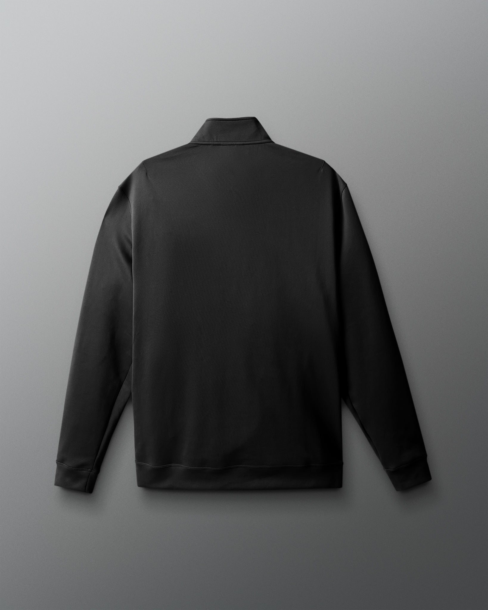 Black jacket on a gray background