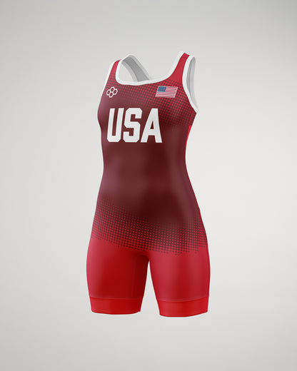 USA Triumph Girl's Elite Singlet