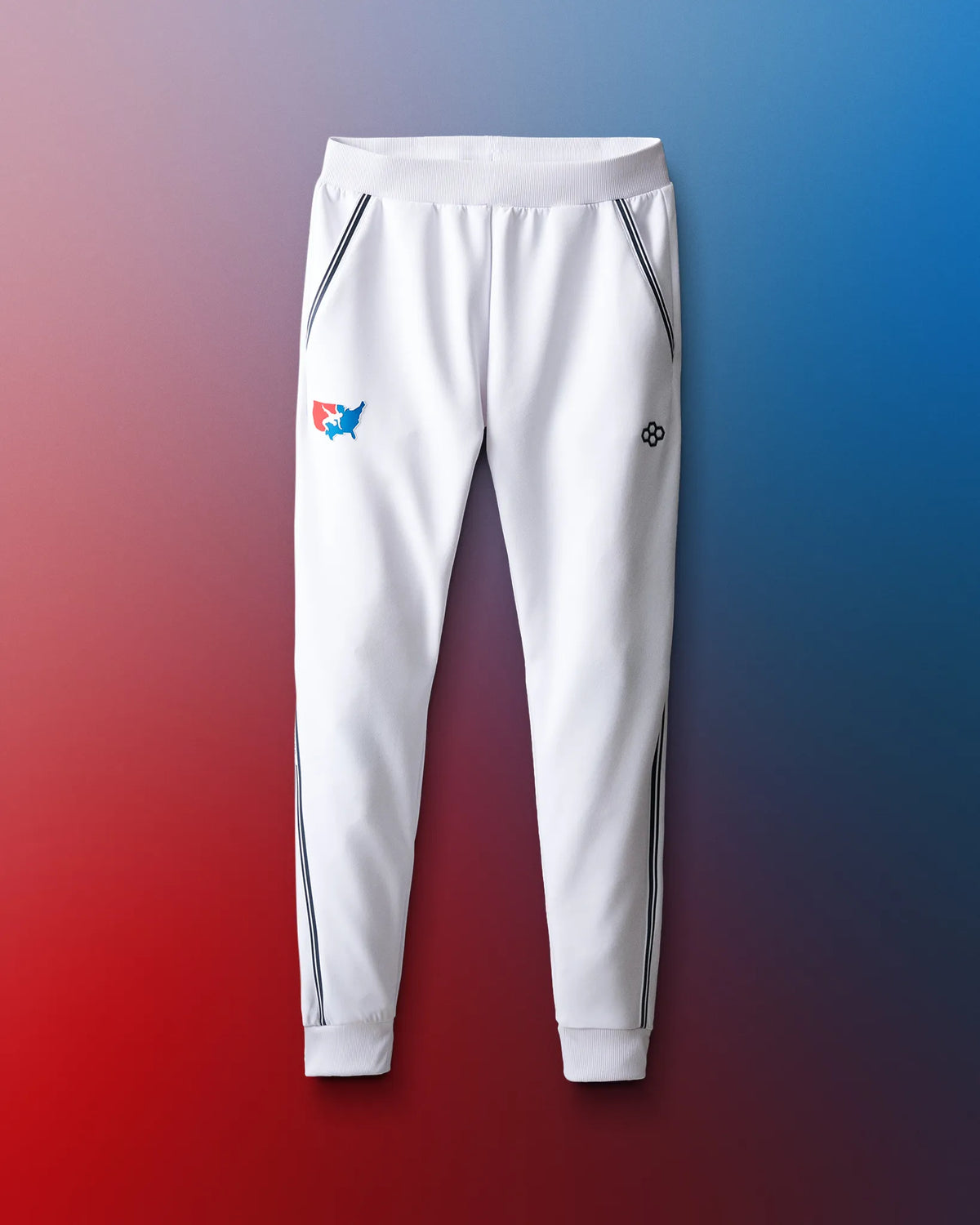 VIK - USA Wrestling Chronicle Elite Jogger - White