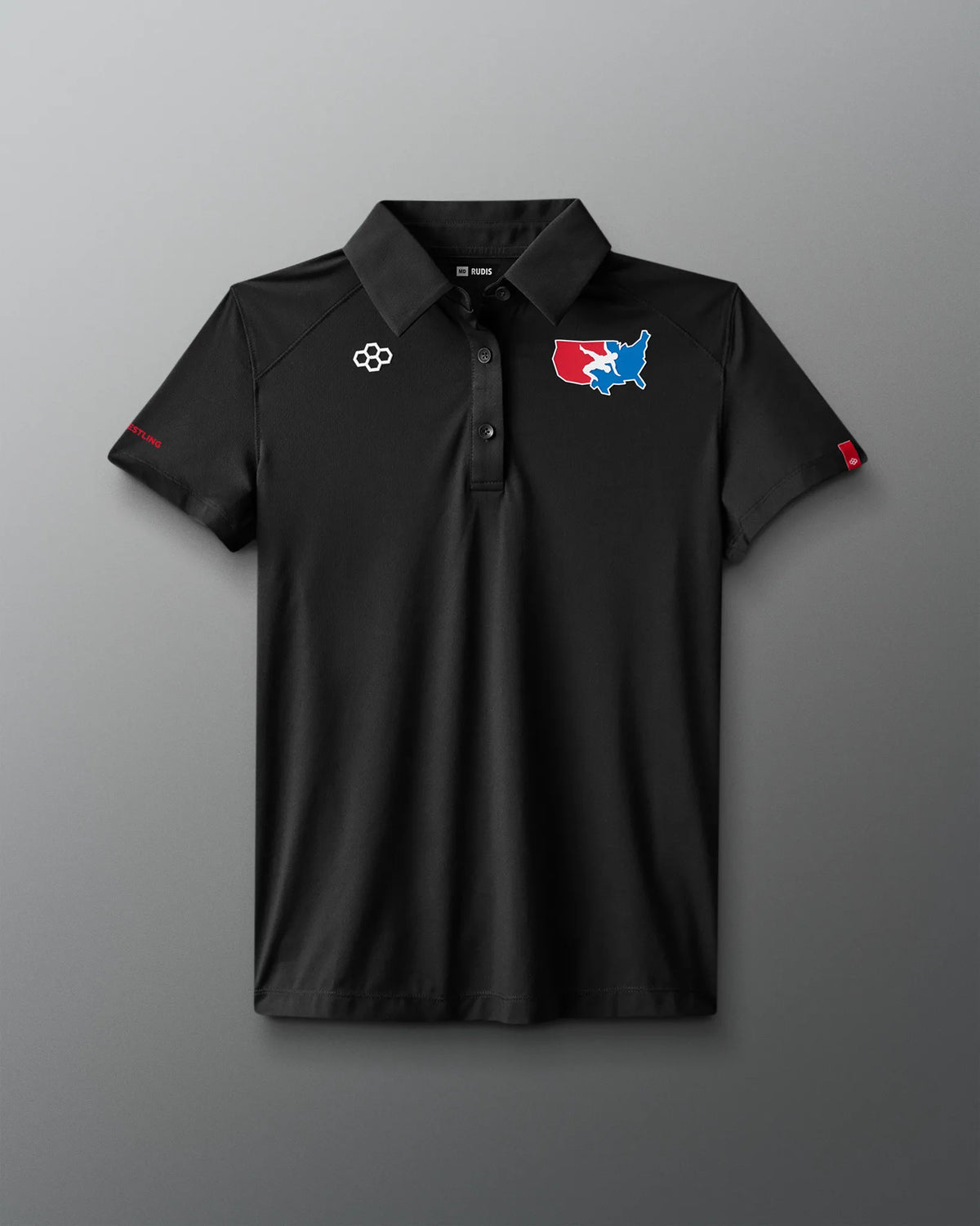 VIK - USA Wrestling Map Logo Women's Classic Performance Polo