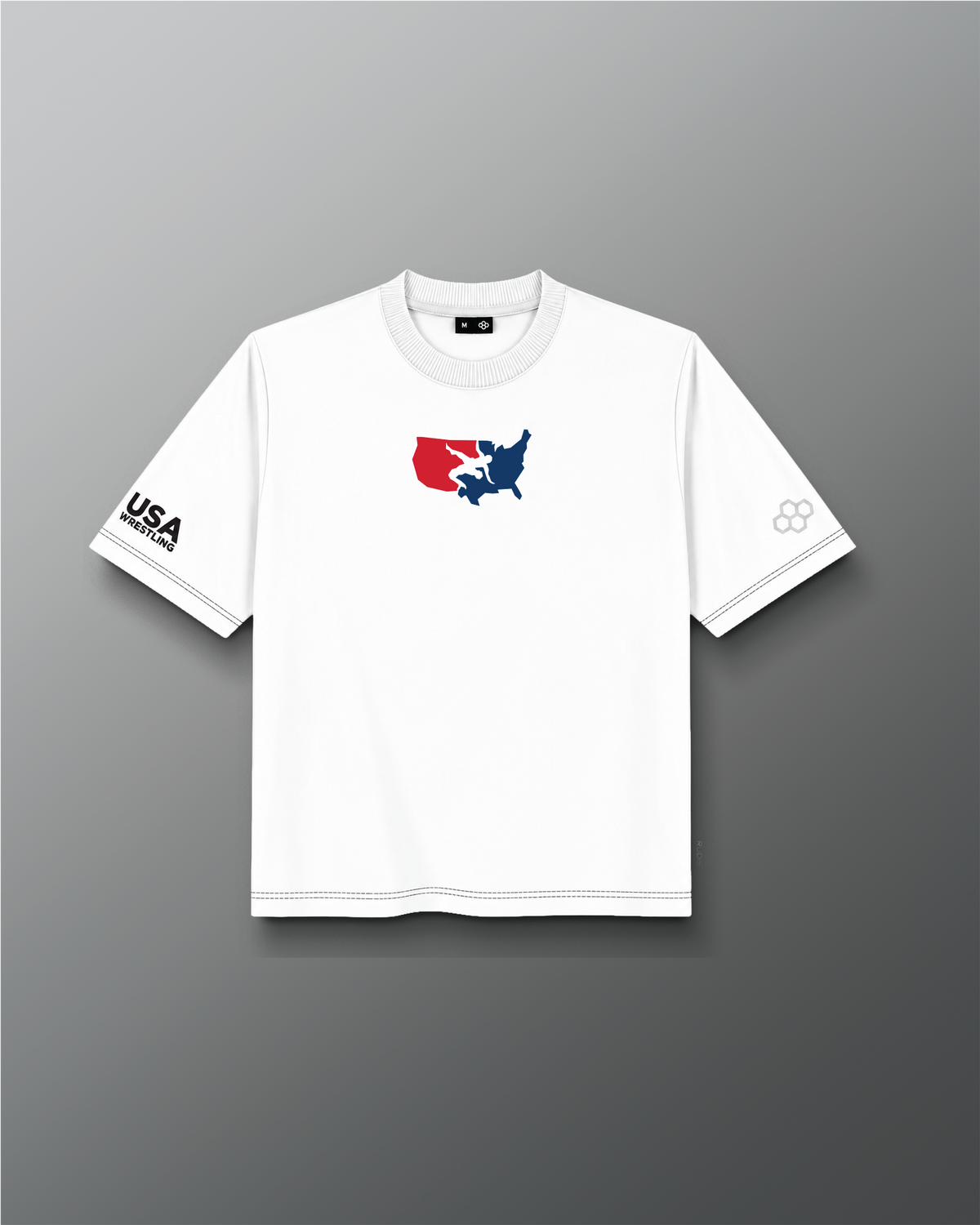 VIK - USA Wrestling Boxy Hybrid T-Shirt