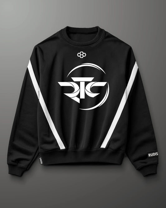 RUDIS Colorblock Crewneck - Blackout