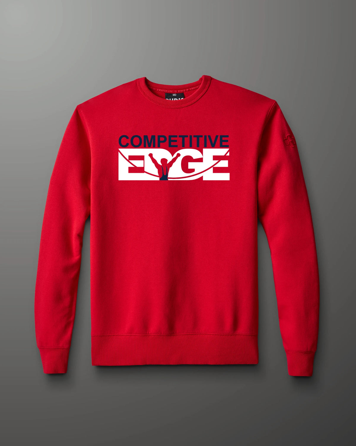 Comfort Fleece Teams Crewneck - Red