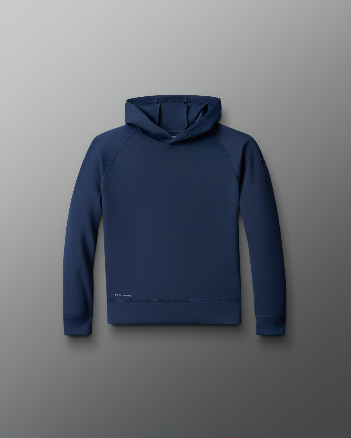 Sweat à capuche RUDIS COOL-FEEL pour jeunes - Bleu marine