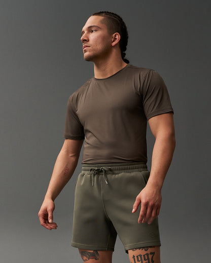 RUDIS Performance Stretch T-Shirt - Cocoa