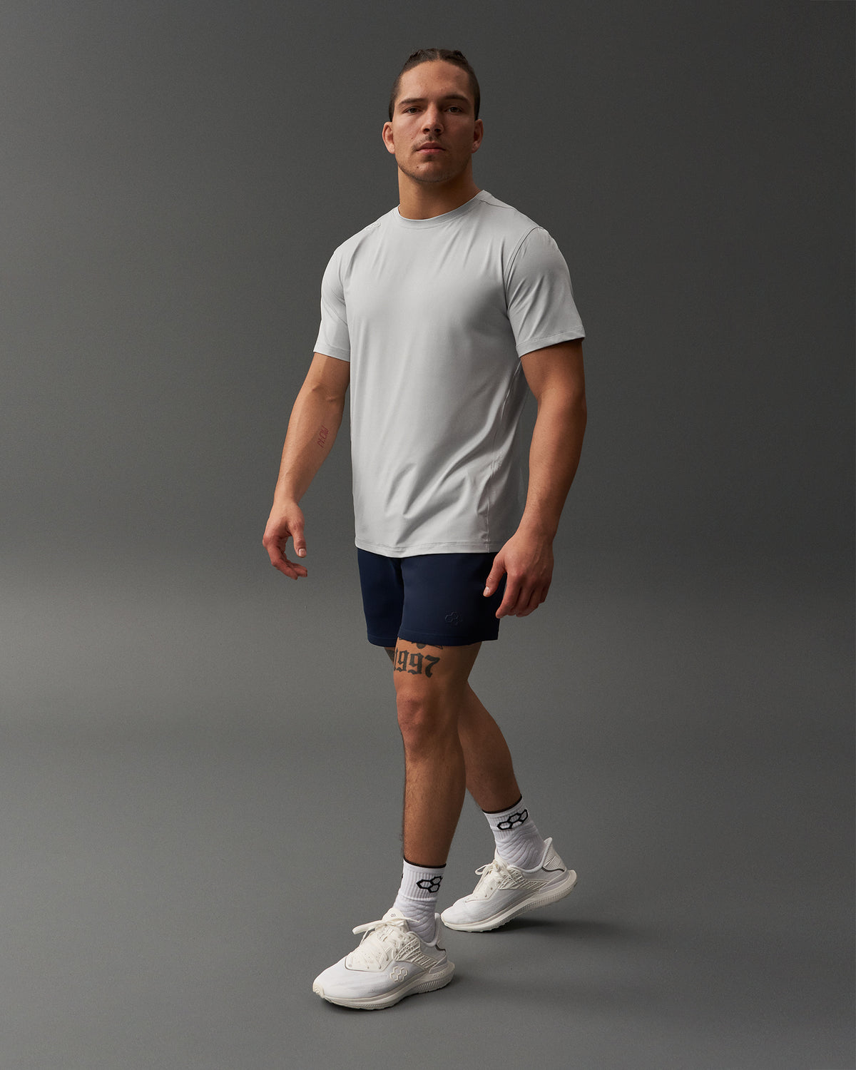 RUDIS Performance Stretch T-Shirt - Lunar Gray
