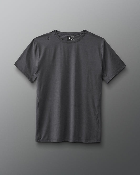 RUDIS Performance Heather T-Shirt - Heather Carbon