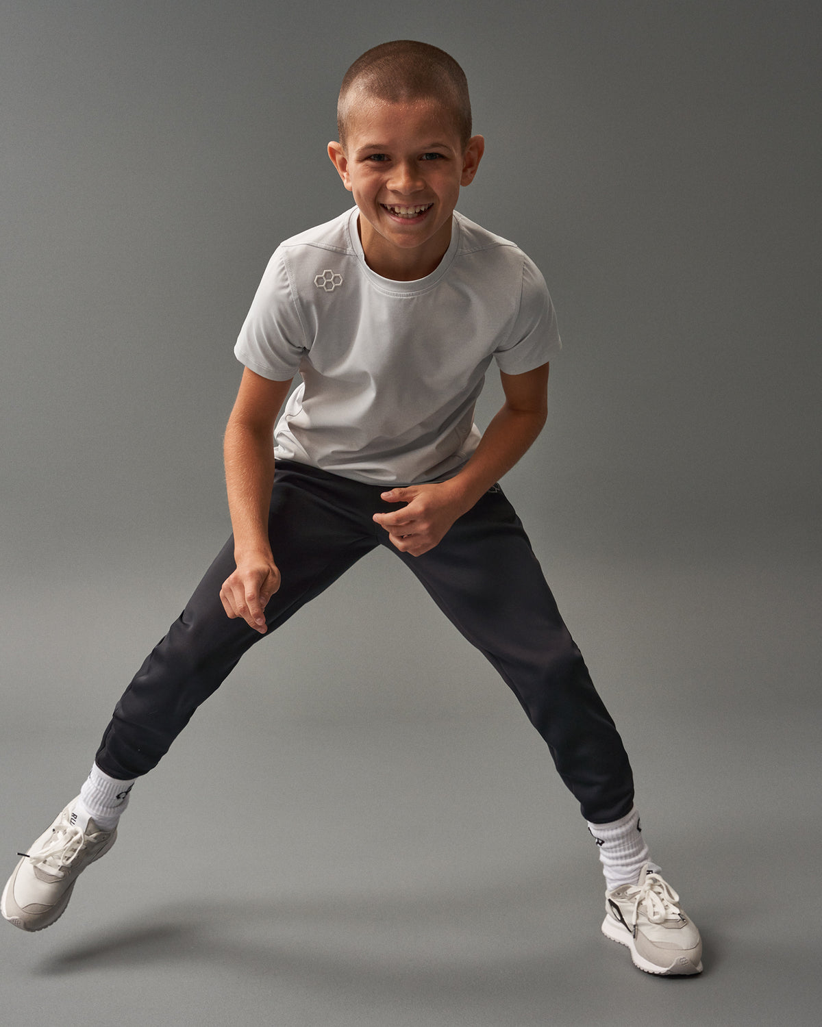 T-shirt chiné RUDIS Performance pour jeunes
