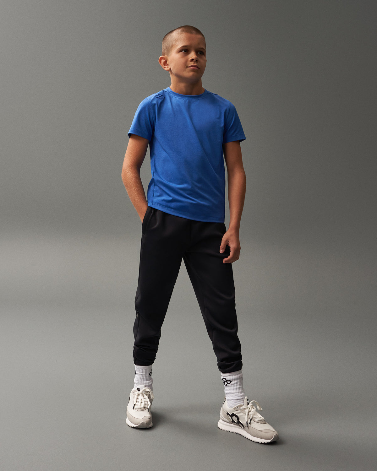 T-shirt chiné RUDIS Performance pour jeunes