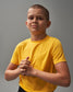 T-shirt chiné RUDIS Performance pour jeunes