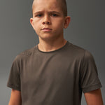 T-shirt RUDIS Performance pour jeunes - Cacao