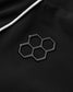 RUDIS Piped 1/4 Zip Windbreaker - Black