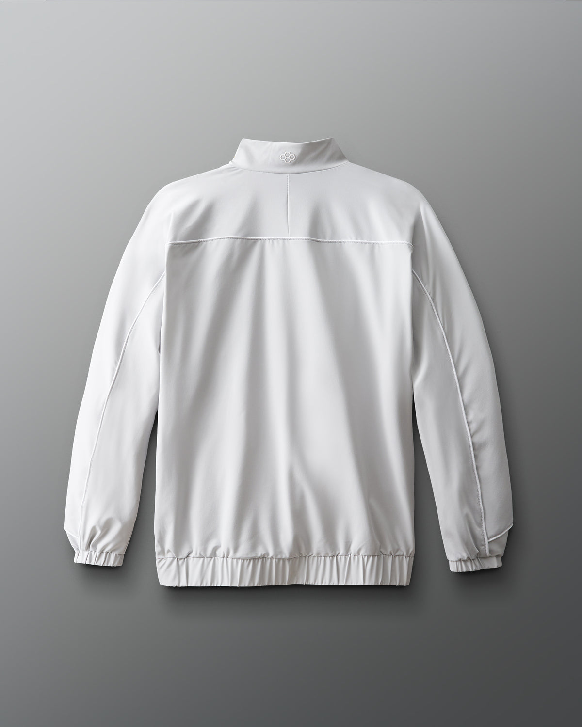 RUDIS Piped 1/4 Zip Windbreaker - Lunar Gray