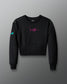 USA Wrestling Women's Cropped COOL-FEEL Crewneck
