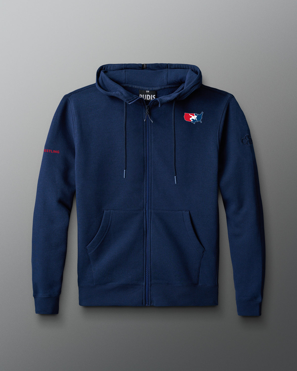 USA Wrestling Logo Comfort Fleece Full Zip