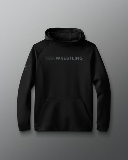 Sweat à capuche cool et respirant avec logo USA Wrestling