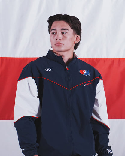 USA Wrestling Full Zip Movement Podium Jacket