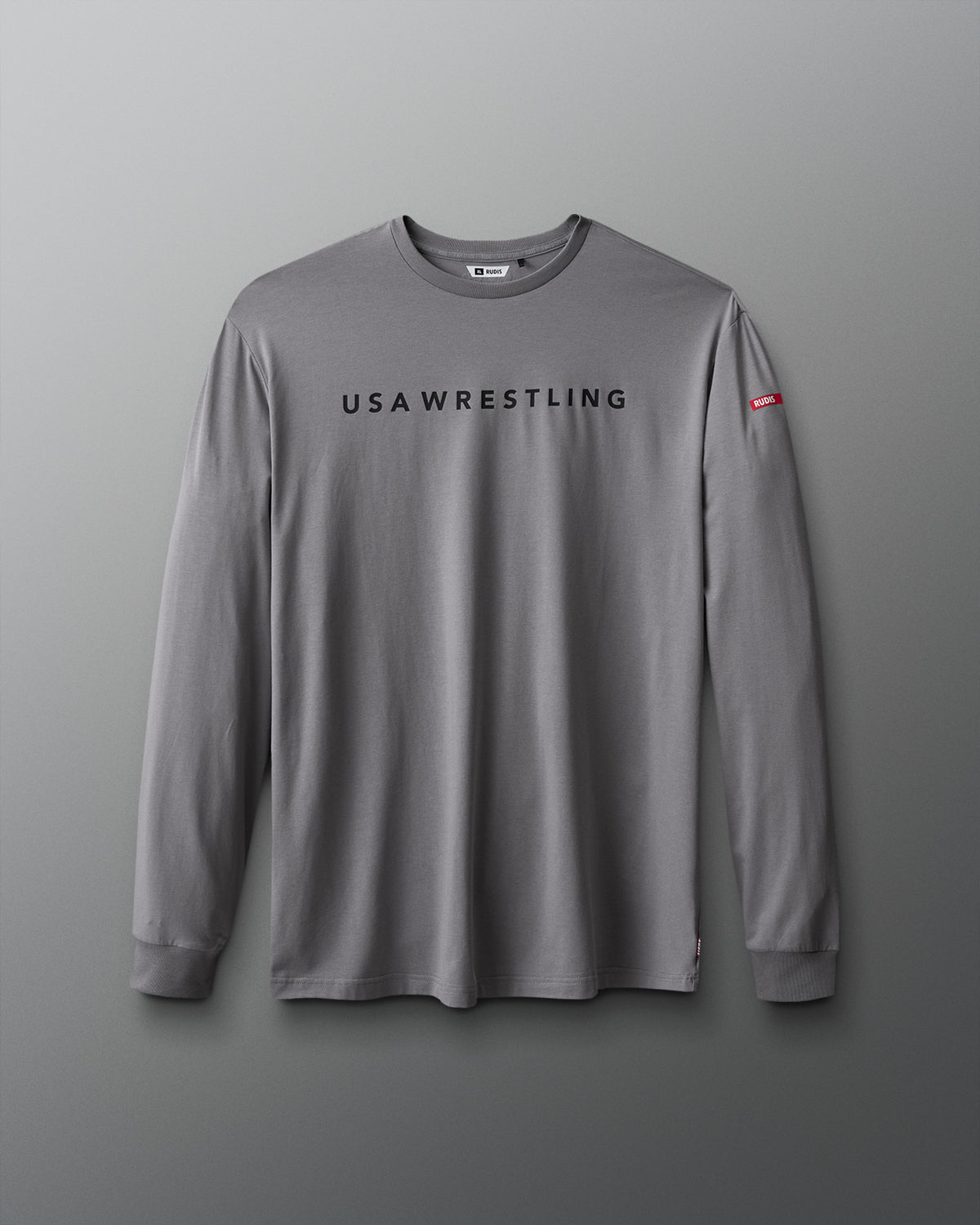 T-shirt hybride élégant à manches longues de l'équipe de lutte américaine