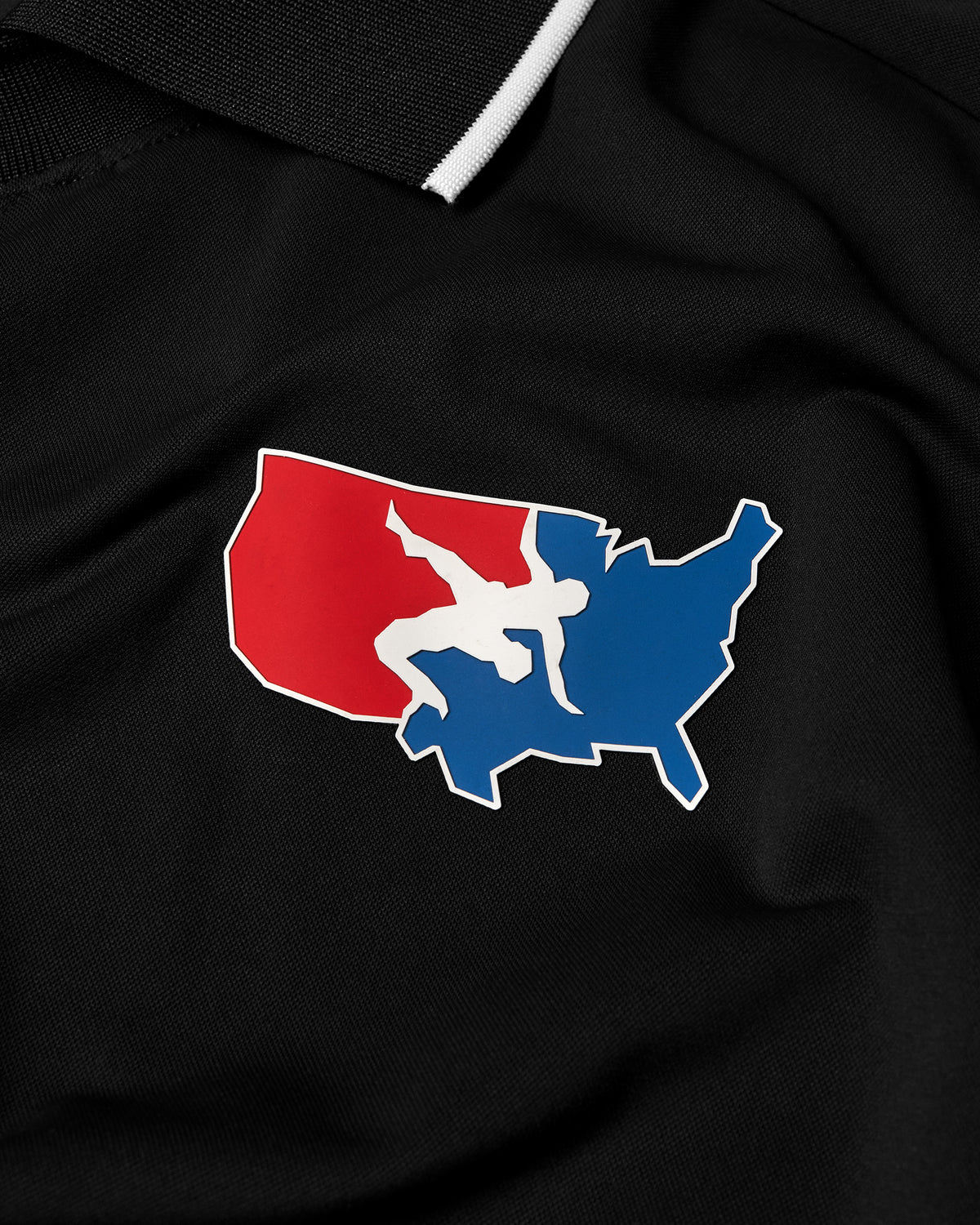 USA Wrestling Map Chronicle Elite Polo