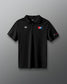 USA Wrestling Map Stretch Pique Zip Polo