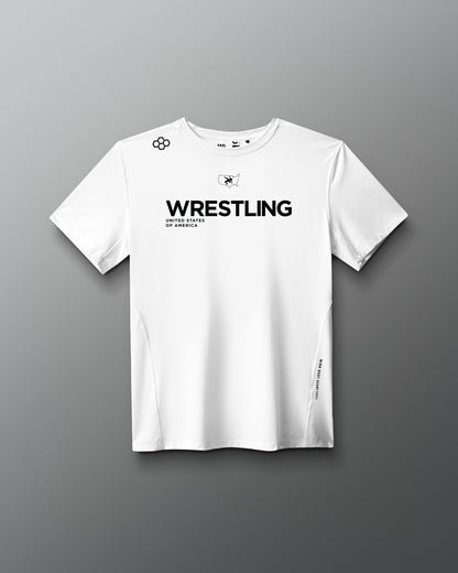 T-shirt chiné USAW Wrestling Performance