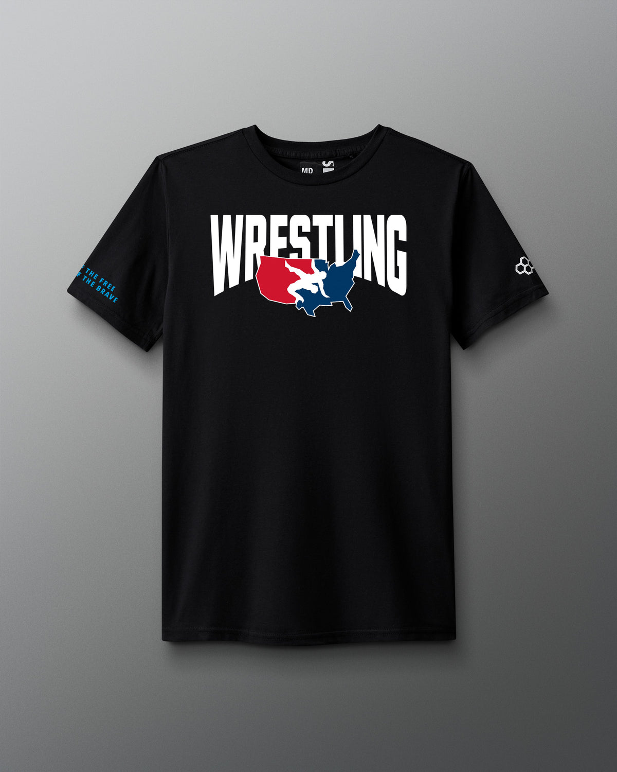 T-shirt super doux avec logo de lutte Elite