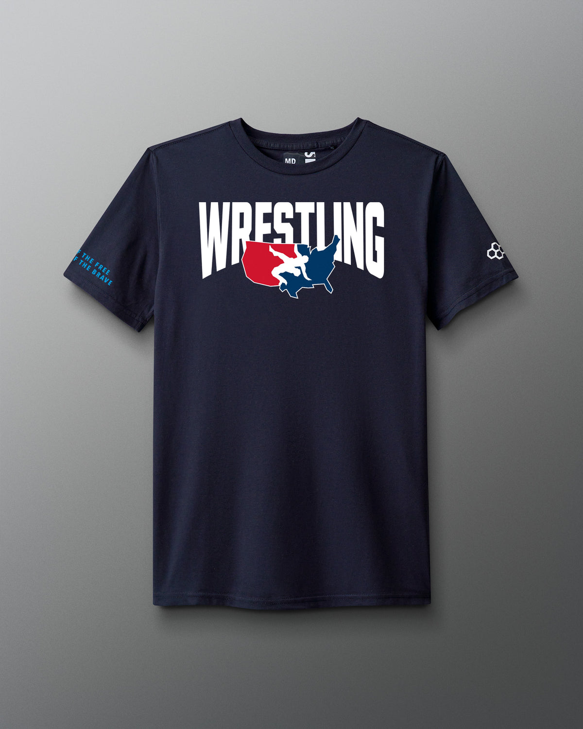 T-shirt super doux avec logo de lutte Elite