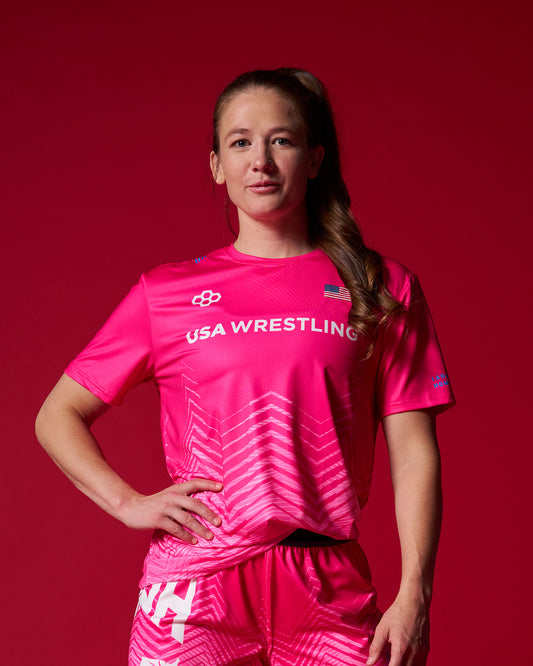 USA Wrestling Icon Women's Performance T-Shirt