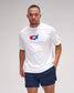 USA Wrestling Map Boxy Hybrid T-Shirt