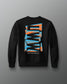 Pull ras du cou en polaire confortable abstrait UWW