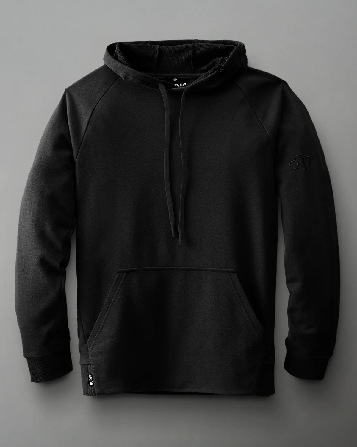 Sweat à capuche RUDIS Elite Terry - Noir
