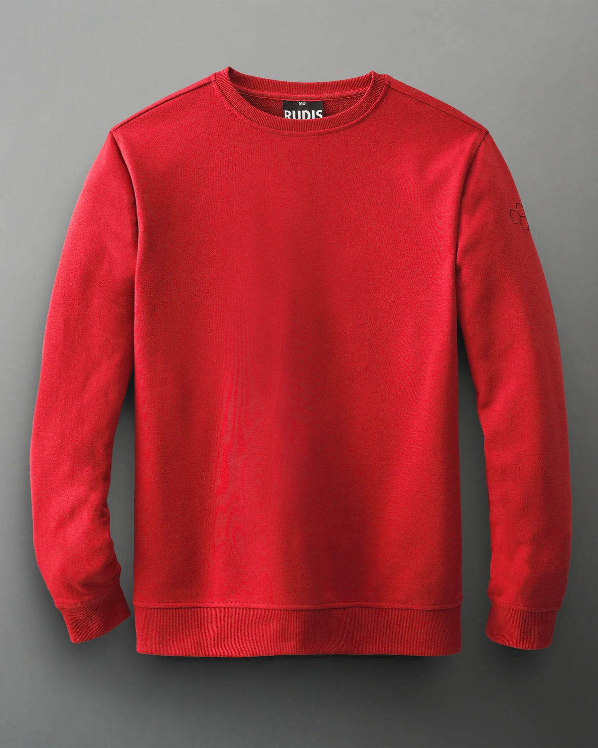RUDIS Elite Terry Crewneck - Red