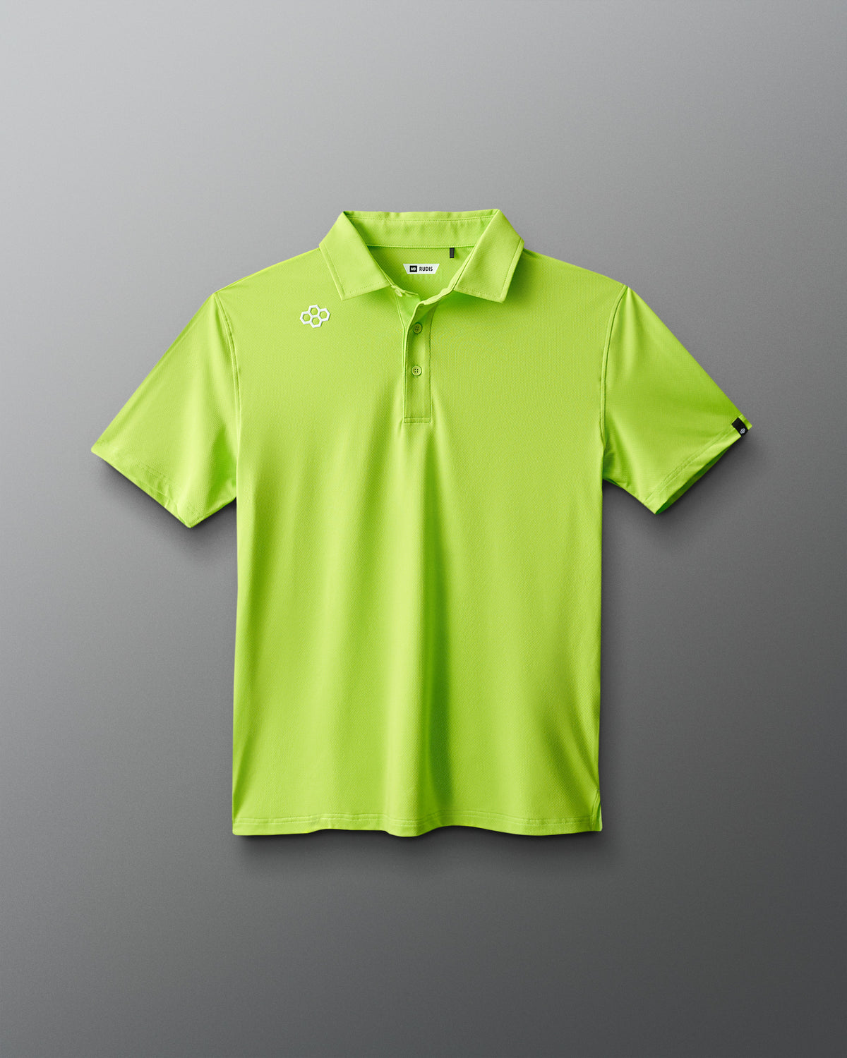 RUDIS Women's Classic Performance Hex Polo - Bright Green