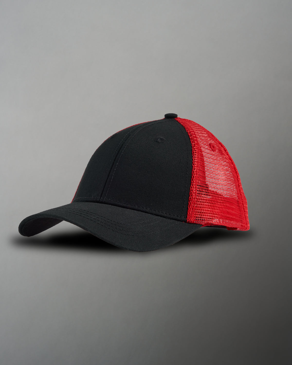 RUDIS Trucker Hat - Black/Red