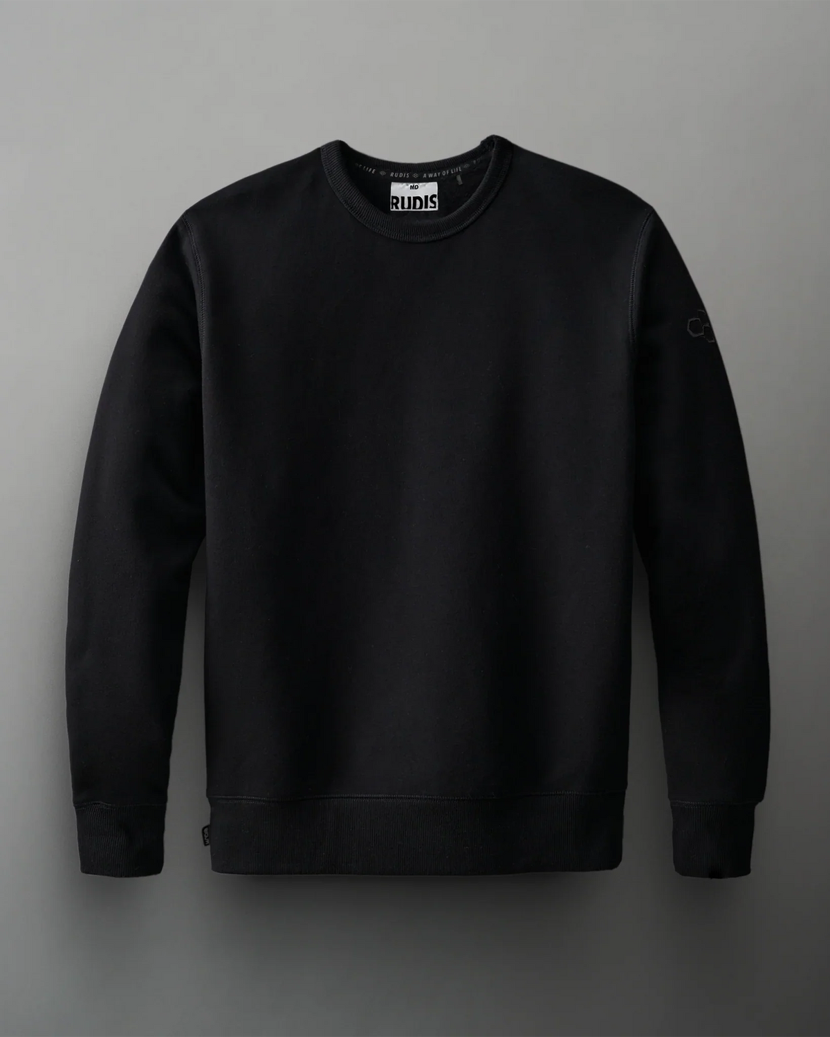 Comfort Fleece Teams Crewneck - Black