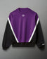RUDIS Colorblock Crewneck - Black/Purple