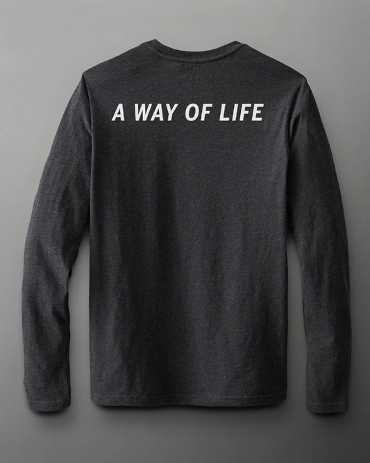 T-shirt à manches longues A Way of Life Teams - Anthracite