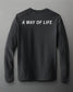 T-shirt à manches longues A Way of Life Teams - Anthracite